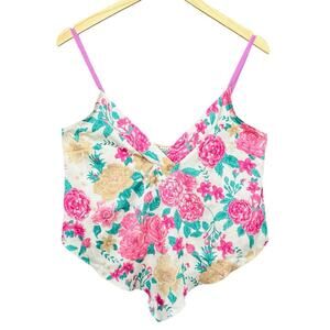 Free people intimately bandana floral camisole womens size small